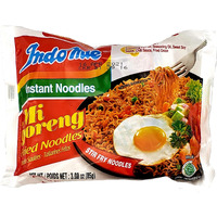 Indomie - Instant Noodles, Stir Fry Ramen, Halal Certified, Original Flavor, (Pack Of 20)