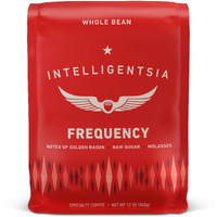 Intelligentsia Coffee, Medium Roast Whole Bean Coffee - Frequency Blend 12 Ounce Bag With Flavor Notes Of Golden Raisin, Raw Sugar And Molasses
