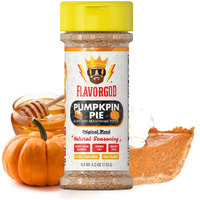 The Original Pumpkin Pie Spice Topper Seasoning Mix By Flavor God - Premium All Natural & Healthy Spice Blend For Donuts & Smoothies - Kosher, Low Sodium, Dairy-Free, Vegan & Keto Friendly - Great Flavor Spices And Seasoning Gift