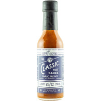 Hot Ones The Classic Garlic Fresno Edition Hot Sauce Made With Natural Ingredients & Bold Flavors From Fresno Chile Peppers & Extra Garlic, 5 Fl Oz Bottle (1-Pack)