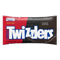 Twizzlers Black Licorice Twists (Pack Of 4)