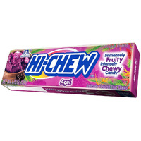 Hi-Chew Sensationally Chewy Japanese Fruit Candy, Acai, 1.76 Ounce (Pack Of 10)