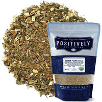 Organic Positively Tea Company, Lemon Pound Cake, Herbal Tea, Loose Leaf, 16 Ounce