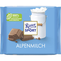 Ritter Sport Alpine Milk-Pack Of 3