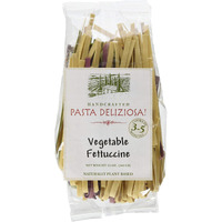 Pasta Deliziosa! Handcrafted Pasta, Vegetable Fettuccine, 12 Ounce