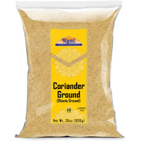 Rani Coriander Ground Powder (Indian Dhania) Spice 28Oz (800G) ~ All Natural | Salt-Free | Vegan | No Colors | Gluten Friendly | Non-Gmo | Kosher | Indian Origin