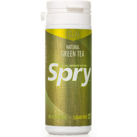 Spry Fresh Natural Xylitol Chewing Gum Dental Defense System Aspartame-Free Sugar Free Gum (Green Tea, 27 Count - Pack Of 1)