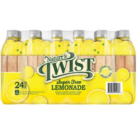 Nature's Twist Sugar Free Lemonade 24 Pack, 405.6 Fl Oz (Pack Of 24)