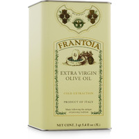 Frantoia Extra Virgin Olive Oil From Italy - Fruity, Unfiltered, Cold Extracted Authentic Sicilian Olive Oil - Fresh Harvest Imported Olive Oil From Italy (101.4 Fl Oz)