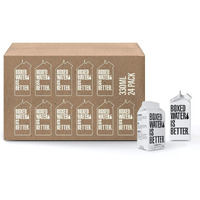Boxed Water 11.2 Oz. (24 Pack) - Purified Drinking Water In 92% Plant-Based Boxes - 100% Recyclable, Bpa-Free, Refillable Reusable Cartons - Mini Water