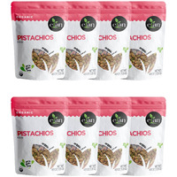 Elan Organic Raw Pistachios, Unsalted Kernels, No Shell,Pistachio Nuts, Non-Gmo, Vegan, Gluten-Free, Kosher, Healthy Snacks, 8 Pack Of 4.8 Oz