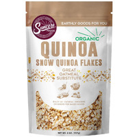 Suncore Foods Organic Snow Quinoa Flakes, Gluten-Free, Non-Gmo, 8Oz (1 Pack)
