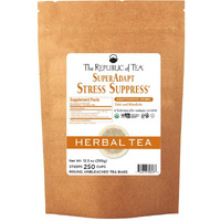The Republic Of Tea - Superadapt Stress Suppress Herbal Tea, 250 Tea Bags, Organic, Caffeine Free, Tulsi And Rhodiola Herbal Tea
