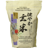 Sukoyaka Brown Rice, Genmai, 4.4-Pound