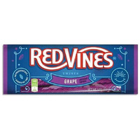 Red Vines Licorice, Grape Flavor Twists, Soft & Chewy Candy, 5Oz Trays (12 Pack)