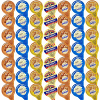 4 Flavors Assortment Single Serve Coffee Cream Creamer Set, Various Sweet Creamers, Delight Coffee Creamer & Mini Moo's In Signature Box Packed