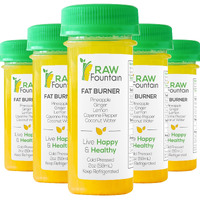 20 Immunity Shots W/Ginger, Lemon, Cayenne Pepper, Pineapple 2Fl Oz, Packed W/Vitamin C, Raw & Cold Pressed, Unpasteurized, Boosts Immunity, All Natural, No Artificial Flavor