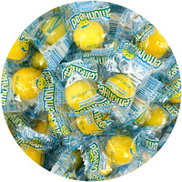 Lemonheads Candy, 3Lb Bulk Bag (Approximately 235 Pieces), Sour Hard Candy, Yellow Candy, Indvidually Wrapped Lemonhead Bulk Candy, The Hampton Popcorn & Candy Company