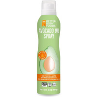 Betterbody Foods Avocado Oil Spray, Non-Gmo, Kosher, Keto And Paleo Diet Friendly, For High-Heat Cooking, Frying, Baking, 5 Fl Oz