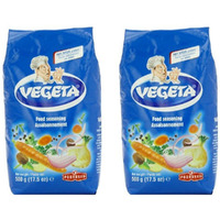Vegeta, Gourmet Seasoning, No Msg Added 17.5 Oz(500G) Bag - Pack Of 2