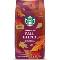 Starbucks Ground Coffee, Medium Roast Coffee, Fall Blend, 100% Arabica, Limited Edition, 1 Bag (10 Oz)