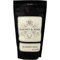 Harney & Sons Blueberry Green Tea Sachets In 50Ct Bulk Bag, Brown