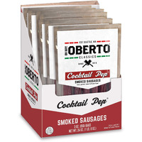 Oh Boy! Oberto Classics Cocktail Pep Smoked Sausages, 3 Ounce (Pack Of 8)