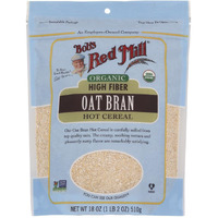 Bob's Red Mill Cereal Oat Bran Organic 18.0 Oz (Pack Of 6)