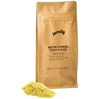 Jovvily Nutritional Yeast Flakes - 2Lb - Popcorn - Soups - Pastas