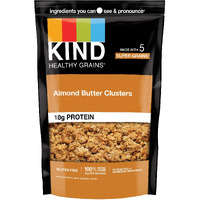 Kind Healthy Grains Clusters, Almond Butter Granola, 10G Protein, Gluten Free, 11 Ounce (Pack Of 6)
