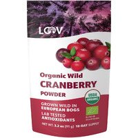Loov Wild Organic Freeze Dried Cranberry Powder | 3.2 Oz, 18-Day Supply | Hand Picked In Nordic Forests | Zero Additives | Great For Urinary Support