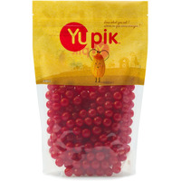 Yupik Sour Cherry Candies, 2.2 Lb, Cherry-Flavored Balls, Sweet & Tart, Chewy Red Gummies, Fun Treat, Sweet Candy, Delicious Snack, Ideal For Gifting, Holidays & Decorating