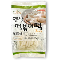 Apexy Korean Rice Cake Tteokbokkik Rice Cake, Chewy Tteok, Authentic Korean Street Food Snack, Perfect With Cheese And Ramen Noodles, No Msg, No Corn Syrup, Vegan And Gluten Free, Non-Gmo 21.16 Oz