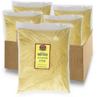Spicy World Ginger Powder 5 Pound Bulk Bag - Ground Ginger Root (Pack Of 4)
