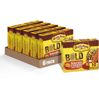 Old El Paso Stand 'N Stuff Bold Nacho Cheese Flavored Taco Shells, 10-Count (Pack Of 6)