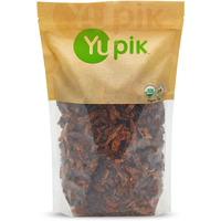Yupik Organic Sundried Tomatoes, Julienne Slices, 2.2 Lb, Non-Gmo, Gluten-Free, Vegan, Kosher, Dehydrated Tomatoes, Sea Salted, Sulphites-Free, Source Of Fiber, Savory Ingredient, Ideal For Cooking