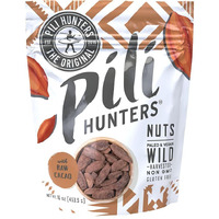 Pili Hunters Wild Sprouted Pili Nuts - Raw Cacao & Organic Coconut Sugar - Paleo & Vegan Keto Snack For Low Carb Energy - Gluten & Dairy Free Superfood - Non-Gmo - As Seen On Shark Tank - (16 Oz Bag)