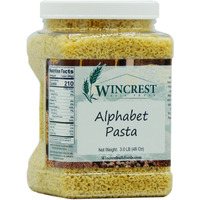 Alphabet Pasta Noodles - 3 Lb Tub