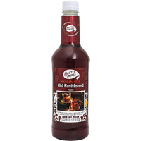 Master Of Mixes Old Fashioned Drink Mix, Ready To Use, 1 Liter Bottle (33.8 Fl Oz), Individually Boxed