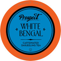 Prospect Tea White Bengal Darjeeling Tea Pods Compatible With K Cup Brewers Including 2.0, 40 Count