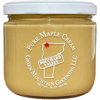 Green Mountain Goodness, Pure Vermont Maple Cream (16Oz Glass Jar)