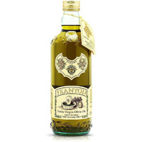 Frantoia Extra Virgin Olive Oil From Italy - Fruity, Unfiltered, Cold Extracted Authentic Sicilian Olive Oil - Fresh Harvest Imported Olive Oil From Italy (33.8 Fl Oz)