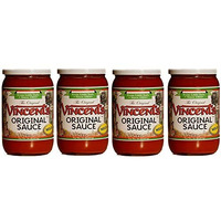 The Original Vincent's Sauce Mild Flavor 16Oz 4 Pack From The Heart Of Little Italy (Mild)