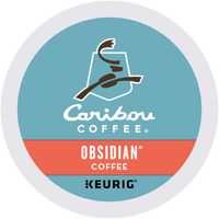 Caribou Coffee Obsidian, Single-Serve Keurig K-Cup Pods, Medium Roast Coffee, 72 Count