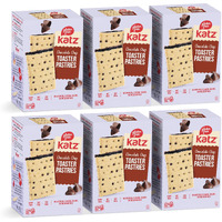 Katz Gluten Free Toaster Pastries. Chocolate Chip. Easy Breakfast Food Or Anytime Snacks For Adults & Kids. Sesame Free, Dairy Free, Nut Free, Peanut Free, Soy Free. Kosher Snacks 8 Oz (Pack Of 6)