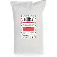 Cereausly Organic Red Quinoa - Premium Royal Quinoa From Bolivia - Kosher And Non-Gmo Quinoa Bulk - Vegan And Gluten-Fee Cooking Quinoa - 25 Lb