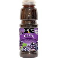 Langers Grape Juice Cocktail, 15.2 Oz (Pack Of 12)