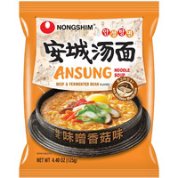 Nongshim Noodle Soup, Ansung Tang Myun, 4.4 Ounce (Pack Of 10)