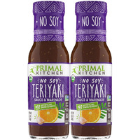 Primal Kitchen No-Soy Organic Teriyaki Sauce & Marinade, Made With Real Ingredients, 8.5 Ounces, Pack Of 2