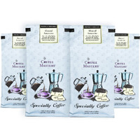 Coffee Masters Flavored Coffee, Almond Amaretto, Ground, 12-Ounce Bags (Pack Of 4)